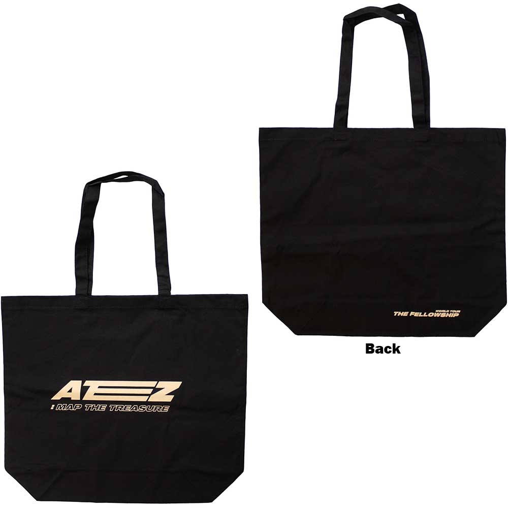 ATEEZ - Fellowship Map The Treasure Schoudertas/Shopper - Zwart